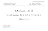 Manual de Administracion Zabbix