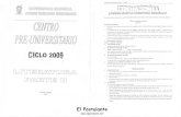 Literatura Compendio Cepu 2009 - 2