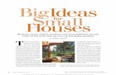 Big Ideas in Small Houses