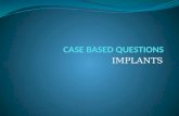 Case Based Quest Implants for NDEB Exam