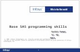 Base SAS Programming Fundamentals