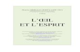 Merleau-Ponty, M - L'Oeil Et l'Esprit