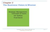david sm chapter 2 ppt by fred r david stategic management concepts and cases 13th edition