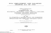 Sen Hearing Full Employment Growth 19760520