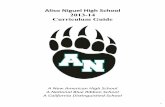 Aliso Niguel High School Curriculum Guide 20132014