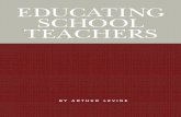 Educating Teachers Report