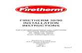 Manual Firetherm 30.90