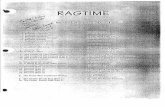 Ragtime the Musical P/V Score