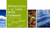 Deforestation in India – DPSIR Framework_Group_L