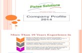 Pistos Solutions Profile 28 Jan 2014