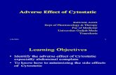 Adverse Effect of Cytostatic