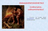 Curs 4 -Parasimpatomimetice