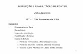 IST - Inspecção Reabilitaçao Pontes
