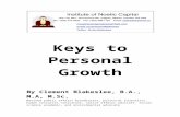 Keys to Personal Growth
