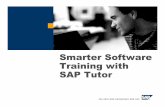 Smarter Software Training With SAP Tutor