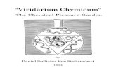 "Viridarium Chymicum" The Chemical Pleasure-Garden by Daniel Stoltzius Von Stoltzenbert, 1624