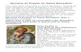 BOOK Novena of Prayer to Saint Benedict