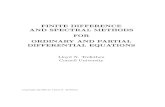 Finite Difference + Spectral Methods for Ordinary + Partial Differential Equations (Trefethen, 1996)