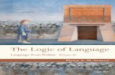 The Logic of Language Language