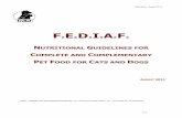 FEDIAF Nutritional Guidelines - Final Version 6-09-11