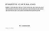 Canon MF 4500_4400 Series Parts Catalog