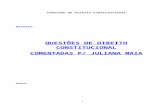 Apostila Questoes de Direito Constitucional Comentada Por Juliana Maia (1)