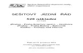 České dráhy - Sešitový jízdní řád - nákladní - ns528