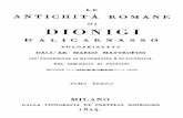 Dionigi di Alicarnasso - Le antichità romane Vol.3