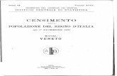 ISTAT - Censimento 1921 Veneto e Friuli Venezia Giulia