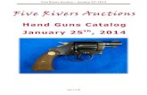 Five Rivers Auctions January 2014 Hand Gun Catalog