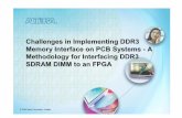 Challenges in Implementing DDR3