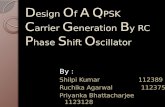 Design of a QPSK Carrier Generation by RC