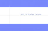 SAP PM Training Important