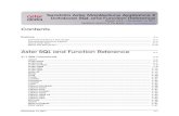 Database SQL and Function Reference