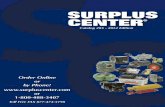 Surplus Center Catalog 2012