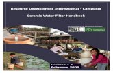 Ceramic Filter Manual