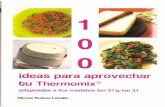 Thermomix  100 ideas para aprovechar tu Thermomix - Nieves Suarez Lacalle