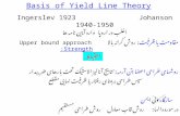 Basis of Yield Line Theory Finalized 88 1 22