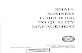 Small Buiseness Guidebook to Quality Management