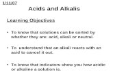 Acids and Alkalis Ppt