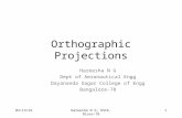 Orthographic Projections CAMD