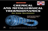 58299862 Chemical and Metallurgical Thermodynamics