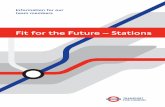 Fit for the Future Stations Staff Info Pack