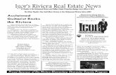 Igor's Hollywood Riviera Real Estate News November, 2013