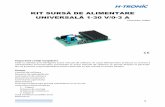 116661-An-01-Ro-Kit Sursa Alimentare Universala 1 30V