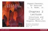 Chapter 2 lecture. ORGANIC CHEMISTRY