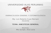 Anestesia General Diapositivas