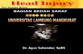 HEAD INJURY (Trauma Kepala) dr.Agus.ppt
