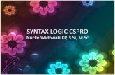 SYNTAX LOGIC CSPRO.pdf