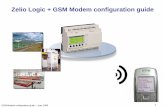GSM modem configuration guide